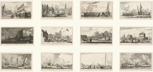 Various Ships and Views of Amsterdam: Part III