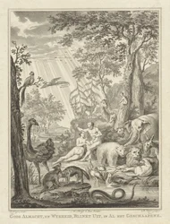 Adam and Eve in Paradise