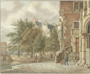 View of a City Canal