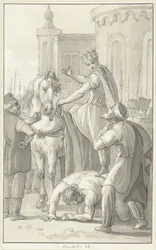 Emperor Valerian in Captivity by the Persian King Shapur