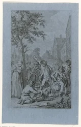 Mistreatment of the Corpse of Pastor P. van den Bosch in Zoetermeer, 1787