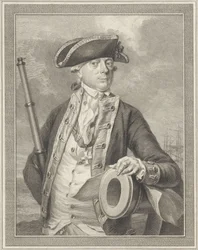 Admiral Jan Hendrik van Kinsbergen 1735-1819, Count of Doggersbank, 1781