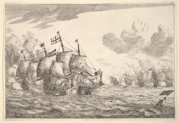 Naval Battle, 17th Century
