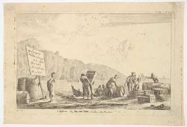 Seaport Scene