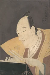 The Jo-ruri Narrator Tomimoto Buzendaya