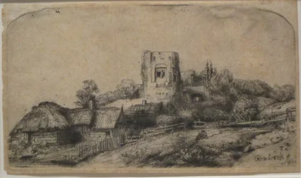 Landscape with a Square Tower