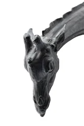 Large Giraffe with Lowered Head