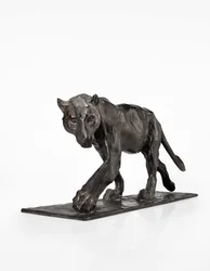 Panther Walking, Rear Leg Raised, c.1904