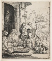 Abraham Entertaining the Angels