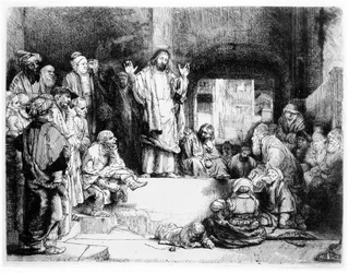 Christ preaching, c.1652