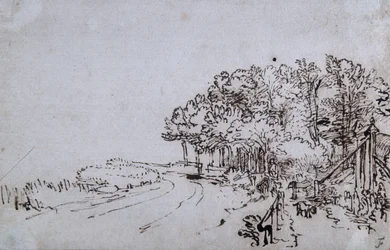 Copse at the head of the Amsteldijk near Trompenburg, c.1649