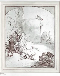 Jonah at the Walls of Nineveh, Mesopotamia