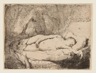 Jupiter and Antiope: Smaller Plate, c.1631