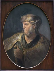 Portrait of a man in an oriental costume