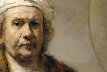Rembrandt - Self Portrait (detail)