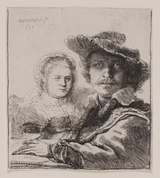 Self-Portrait with Saskia