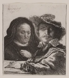 Self-Portrait with the Artist