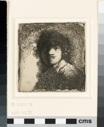 Self-portrait Bare-headed: Bust, c.1629