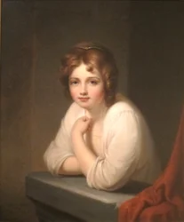 Girl at a Window