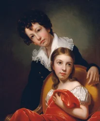 Michael Angelo and Emma Clara Peale, ca. 1826