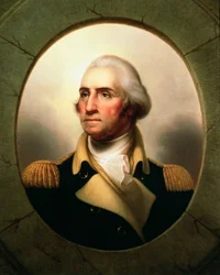 Porthole Portrait of George Washington