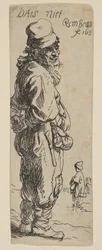 A Peasant Replying: Dats Niet, 1634