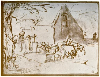 A farmyard scene