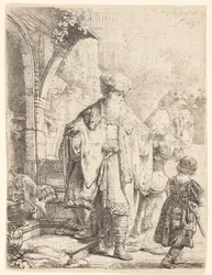 Abraham Casting Out Hagar and Ishmael