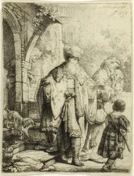 Abraham Casting out Hagar and Ishmael