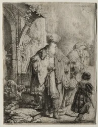 Abraham Casting Out Hagar and Ishmael