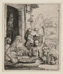 Abraham Entertaining the Angels