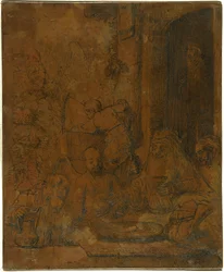 Abraham Entertaining the Angels