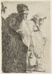 Beggar Man and Beggar Woman