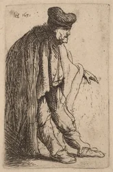 Beggar with His Left Hand Extended