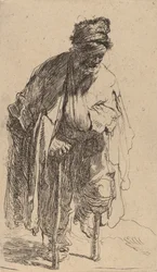 Beggar with a Wooden Leg