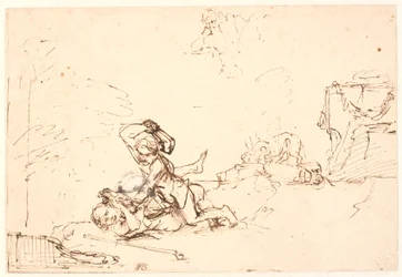Cain Slaying Abel