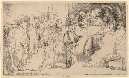 Christ Disputing with the Doctors: A Sketch