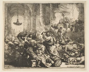Christ Driving the Money-Changers from the Temple