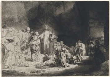 Christ Preaching (The Hundred Guilder Print)