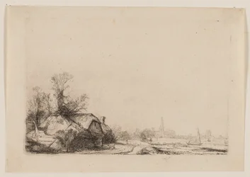 Cottage Beside a Canal With a View of Ouderkerk