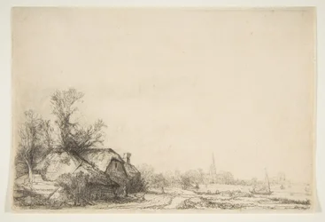 Cottage beside a Canal with a View of Ouderkerk