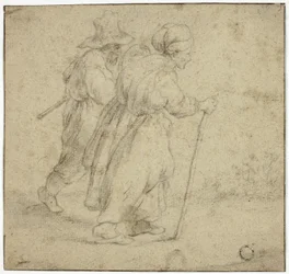 Elderly Peasant Couple