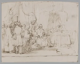 Joseph Telling His Dreams to His Parents and Brothers