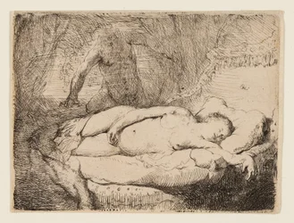 Jupiter and Antiope: Smaller Plate
