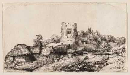 Landscape with a Square Tower