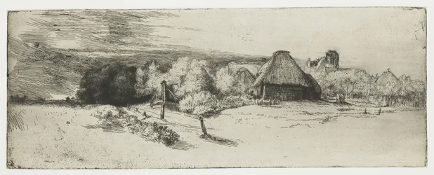 Landscape with a Farm Building and the 