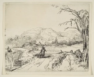 Landscape with a Shepherd and a Dog