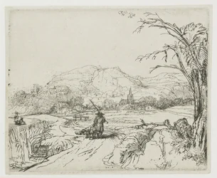 Landscape with Shepherd and Dogs (