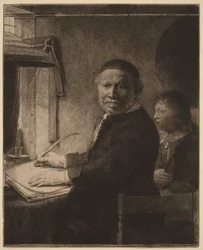 Lieven Willemsz van Coppenol: The Smaller Plate