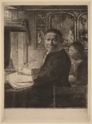 Lieven Willemsz van Coppenol: the Smaller Plate